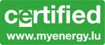 Myenergy Certified Zertifizierung